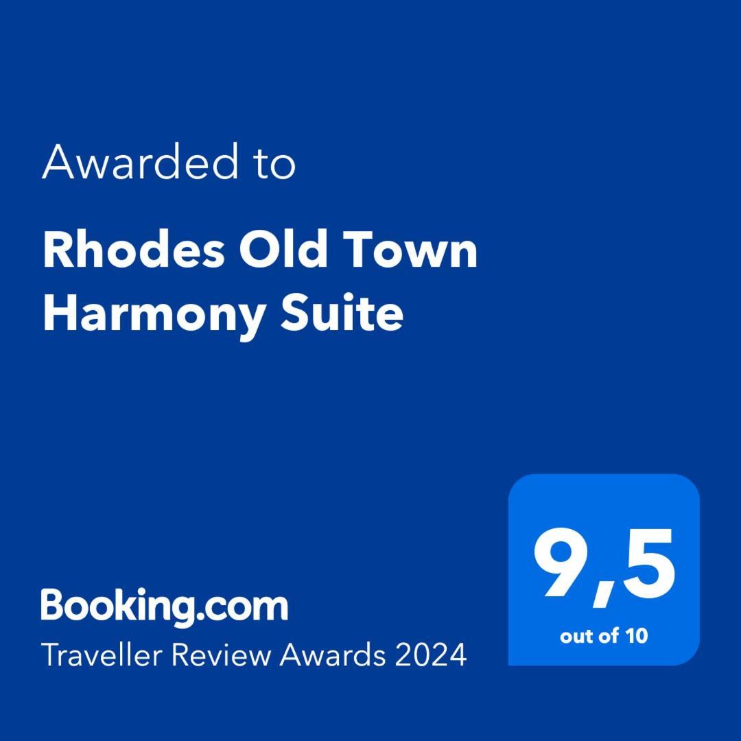 Rhodes Old Town Harmony Suite Rhodes City Exteriér fotografie